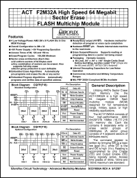 ACT-F2M32A-150F18M Datasheet