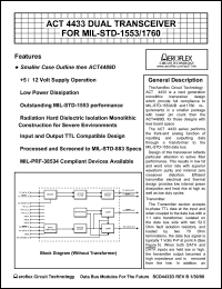 ACT4433-DFI Datasheet