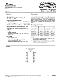 CD74HCT27M96 Datasheet