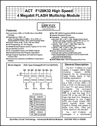 ACT-F128K32N-070P7Q Datasheet