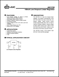 AIC1720-44CZL Datasheet
