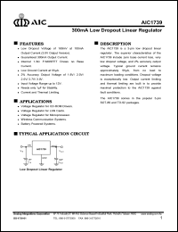 AIC1739-30CZL Datasheet