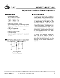 AIC431CZ Datasheet