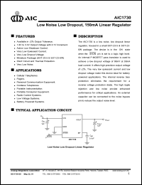 AIC1730-31CV Datasheet