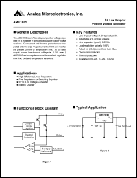 AME1085DCDT-3 Datasheet