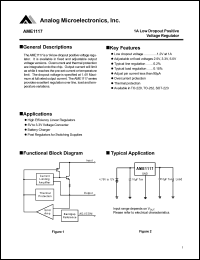 AME1117BCCT Datasheet