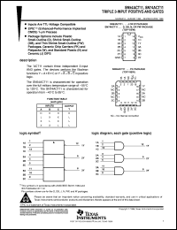 SN74ACT11PWLE Datasheet