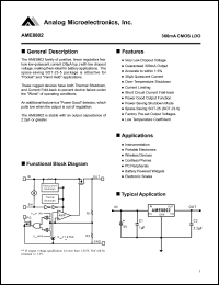 AME8802JEEV Datasheet