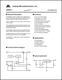 AME8817AEDZ330 Datasheet