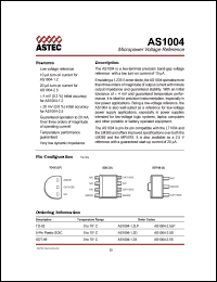 AS1004-1.2LP Datasheet