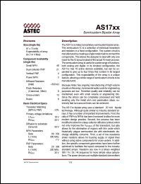 AS1700-NPN Datasheet