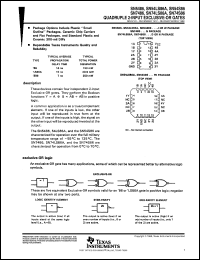 JM38510/07501BDA Datasheet