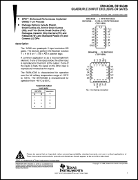 SN74AC86PWLE Datasheet