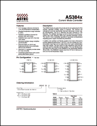 AS3843NT Datasheet