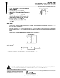 SN74AHC1G86DBVR Datasheet