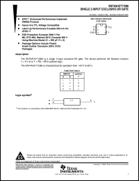 SN74AHCT1G86DBVR Datasheet