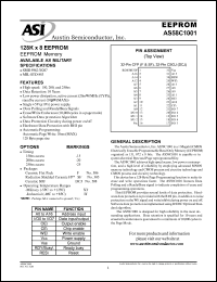 AS58C1001SF-15/XT Datasheet