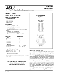 MT5C2561EC-35L/883C Datasheet