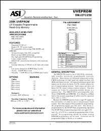 SMJ27C256-17JM Datasheet