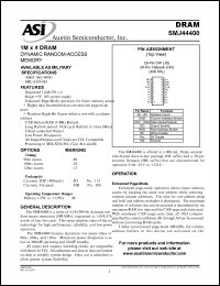 SMJ44400-10JDM Datasheet