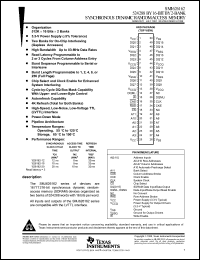 SMJ626162-15 Datasheet