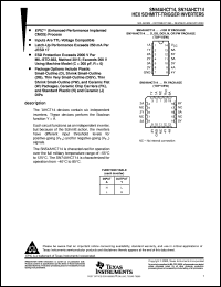 SN74AHCT14DGVR Datasheet