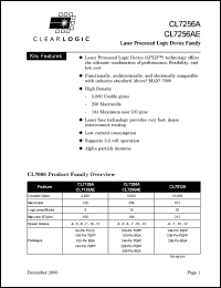 CL7256AETC144-4 Datasheet