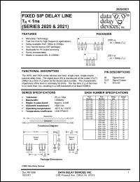 2020-200 Datasheet