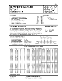 1519-25A Datasheet