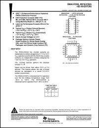 SN74LVC04ADBLE Datasheet