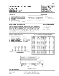1507-100G Datasheet