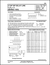 1505-60C Datasheet