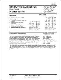 3D7501 Datasheet