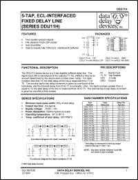 DDU11H-25 Datasheet