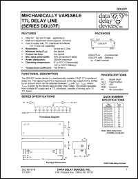 DDU37F-70M Datasheet