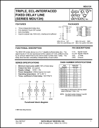 MDU13H-20MC3 Datasheet