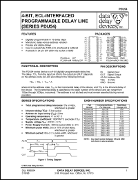 PDU54-2500MC4 Datasheet