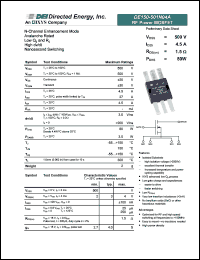 DE150-501N04A Datasheet