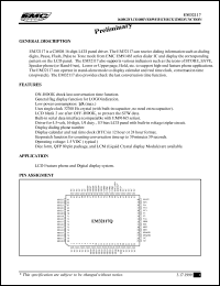 EM32117Q Datasheet