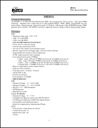 EM78910AAH Datasheet