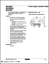 BA3902 Datasheet