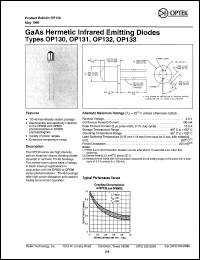 OP132 Datasheet