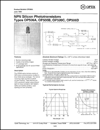 OP506A Datasheet