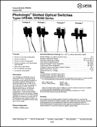 OPB482L11 Datasheet