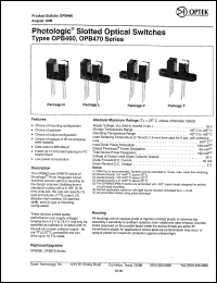 OPB472L55 Datasheet