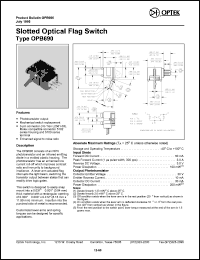 OPB690 Datasheet