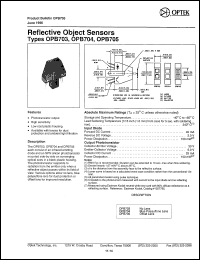 OPB703 Datasheet