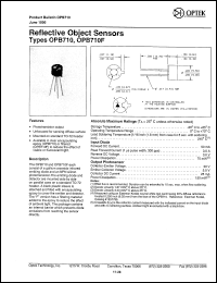 OPB710 Datasheet