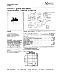 OPB825 Datasheet