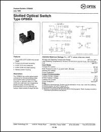 OPB855 Datasheet